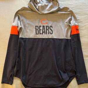Nike Gray and Black Bears Hoodie